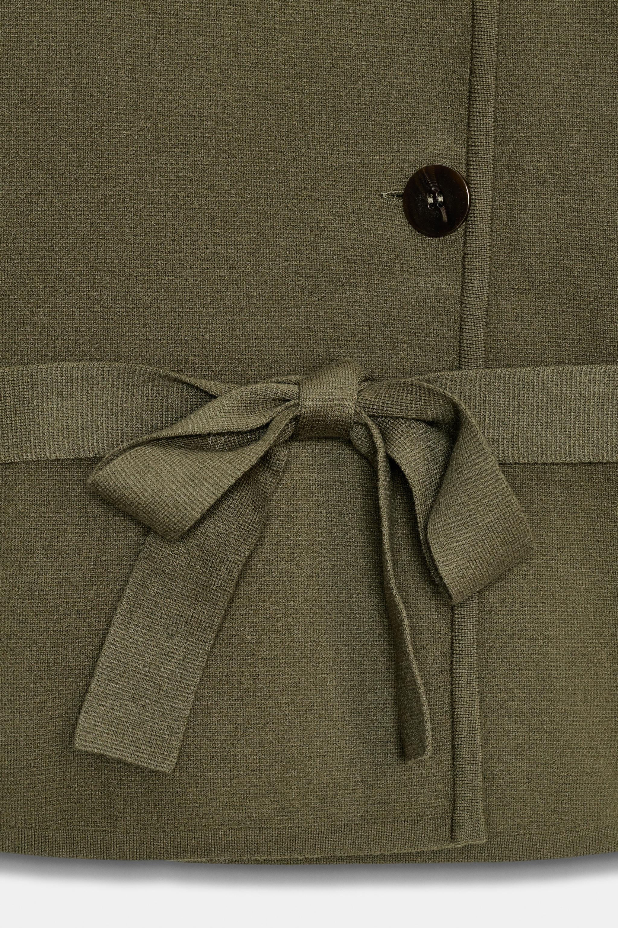 Valleria | Knit Tie Jacket