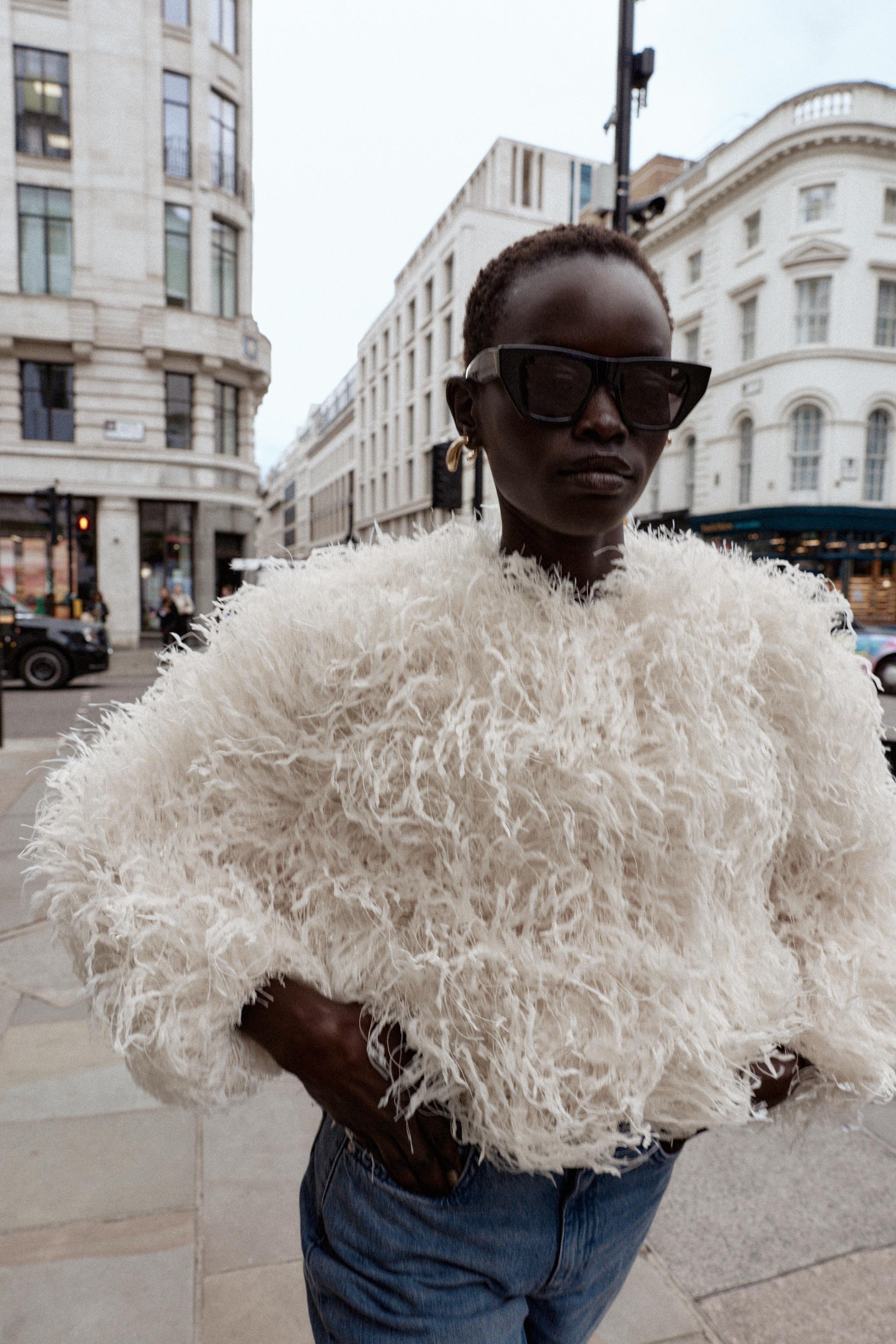 Aurelia | Feather Jacket