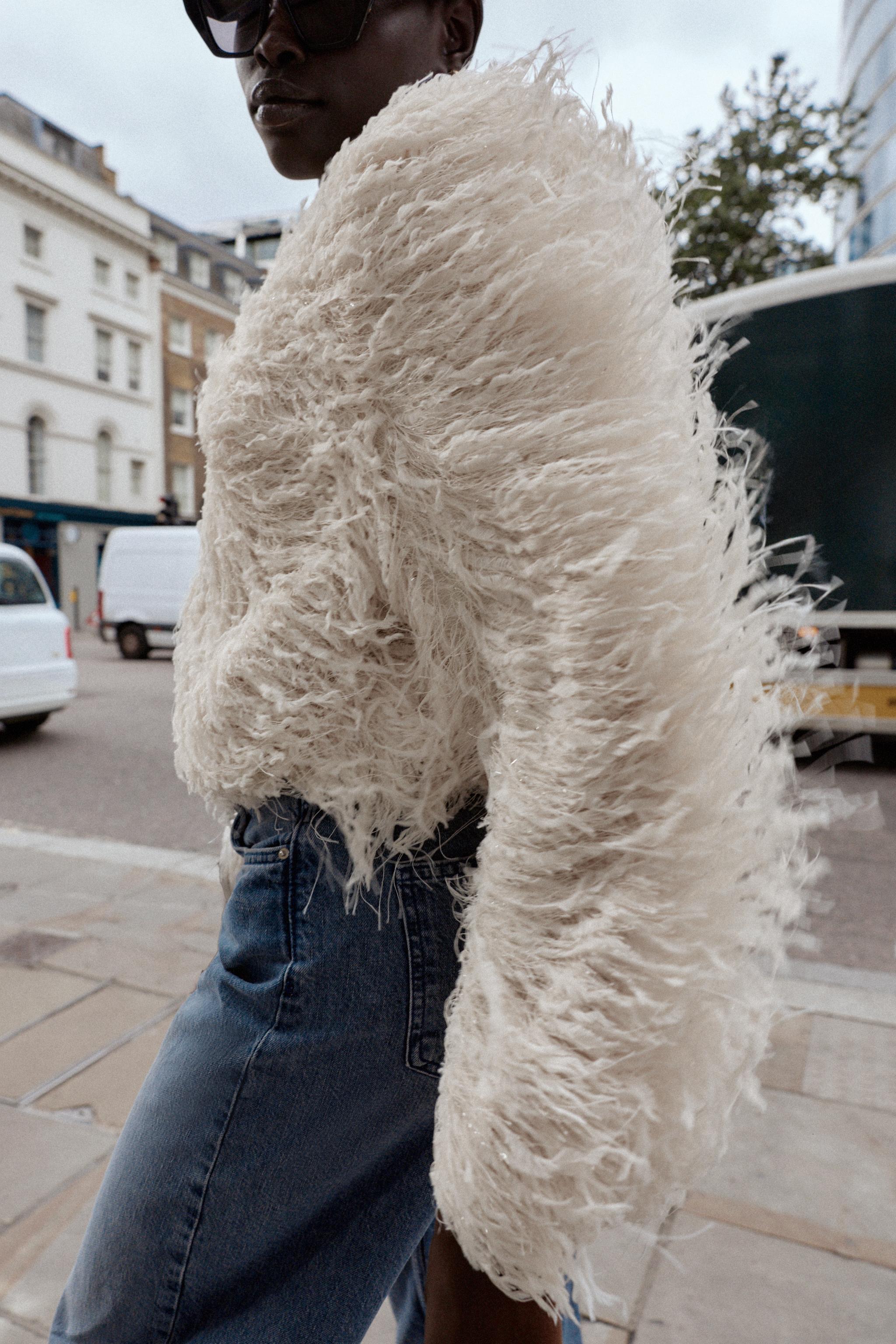 Aurelia | Feather Jacket