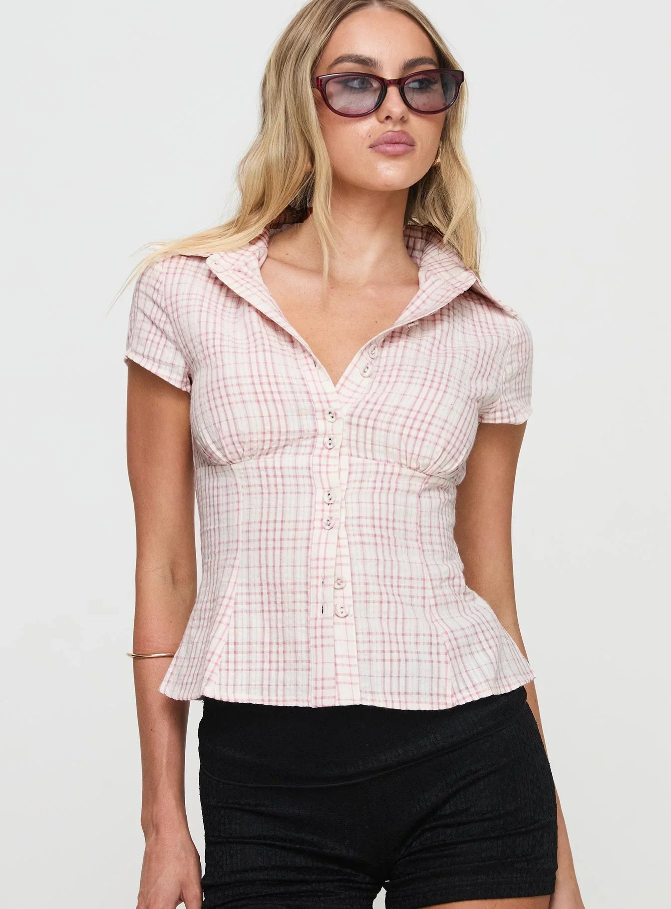 Ella|Blouse Top - Velour Muse London