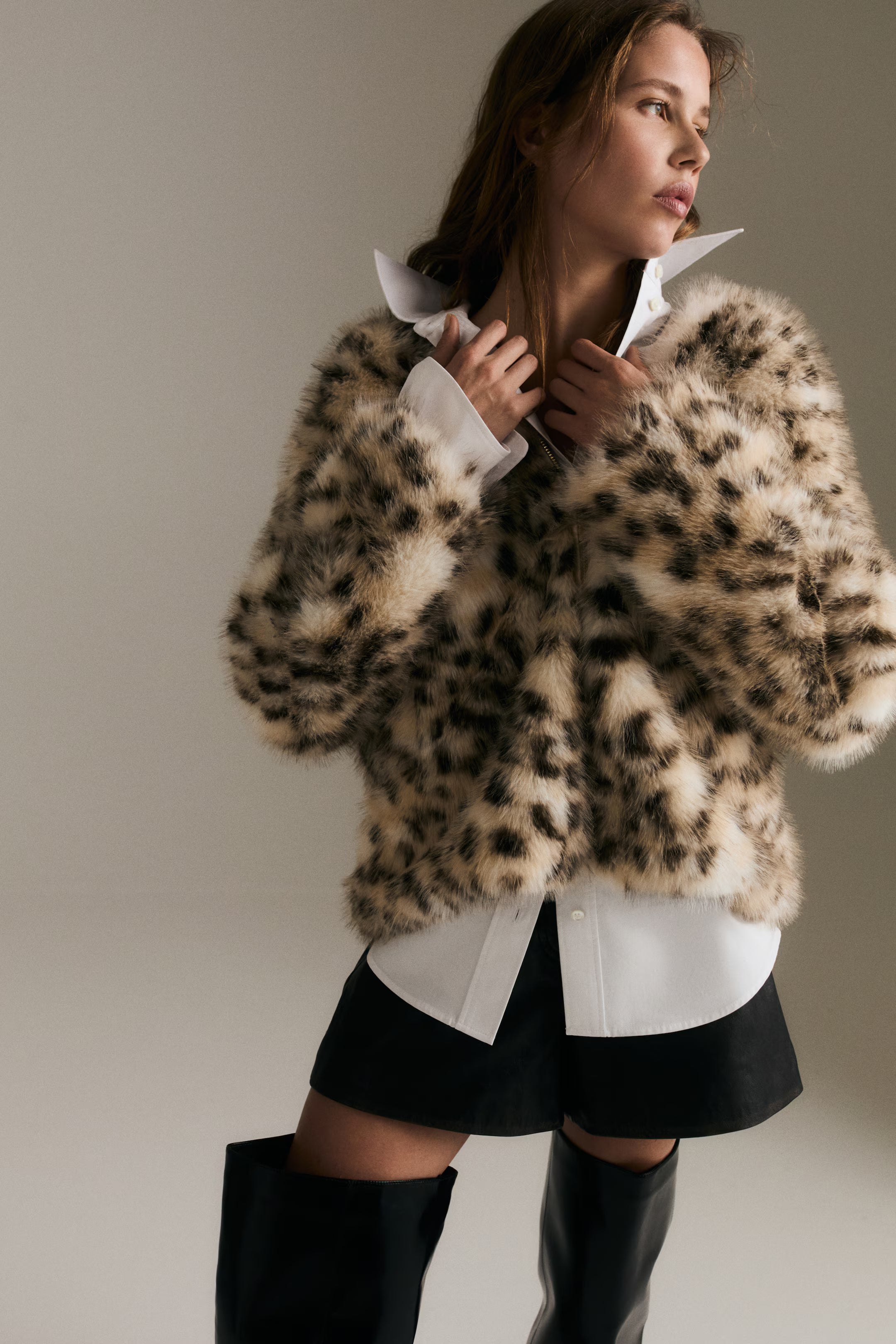 Leo | Faux Fur Jacket