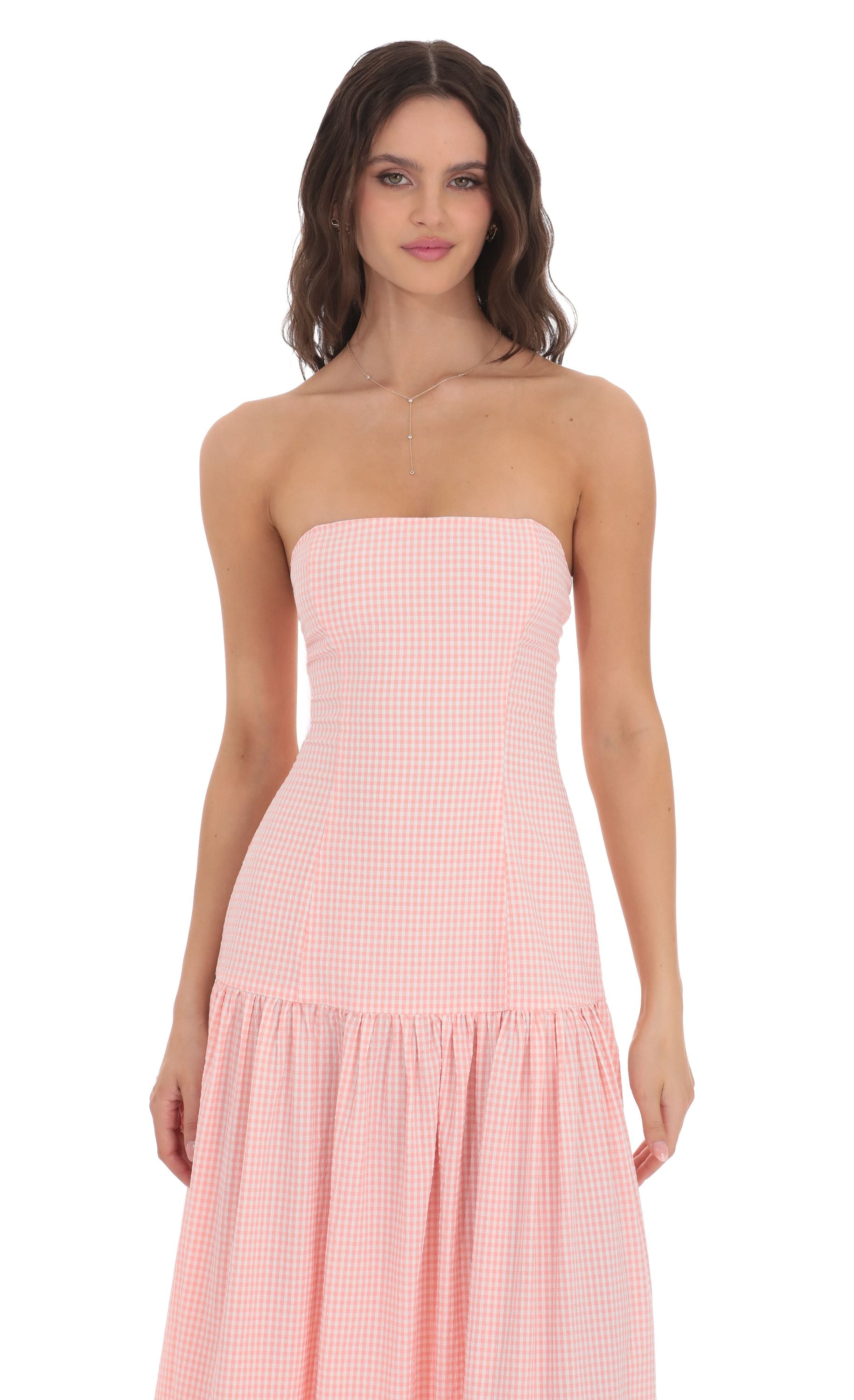Luna | Gingham Dress