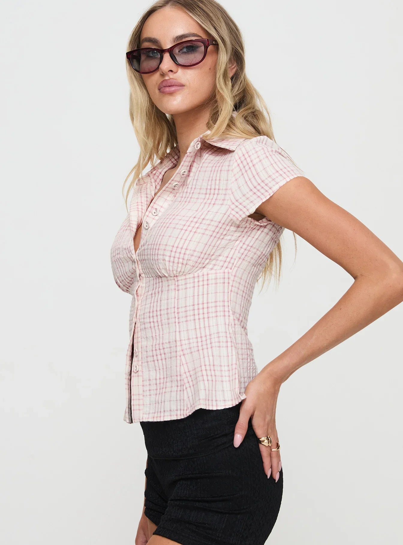 Ella|Blouse Top - Velour Muse London