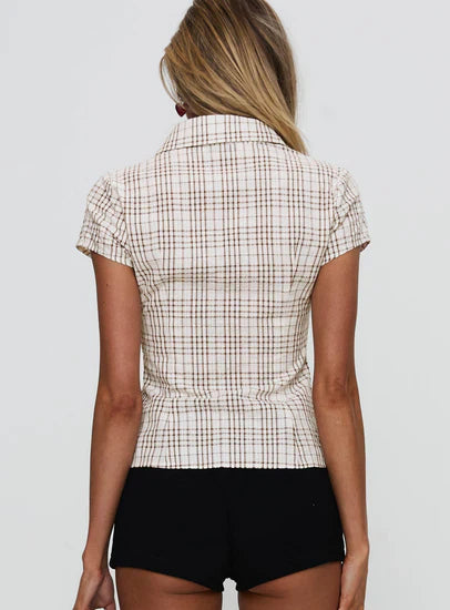 Ella|Blouse Top - Velour Muse London