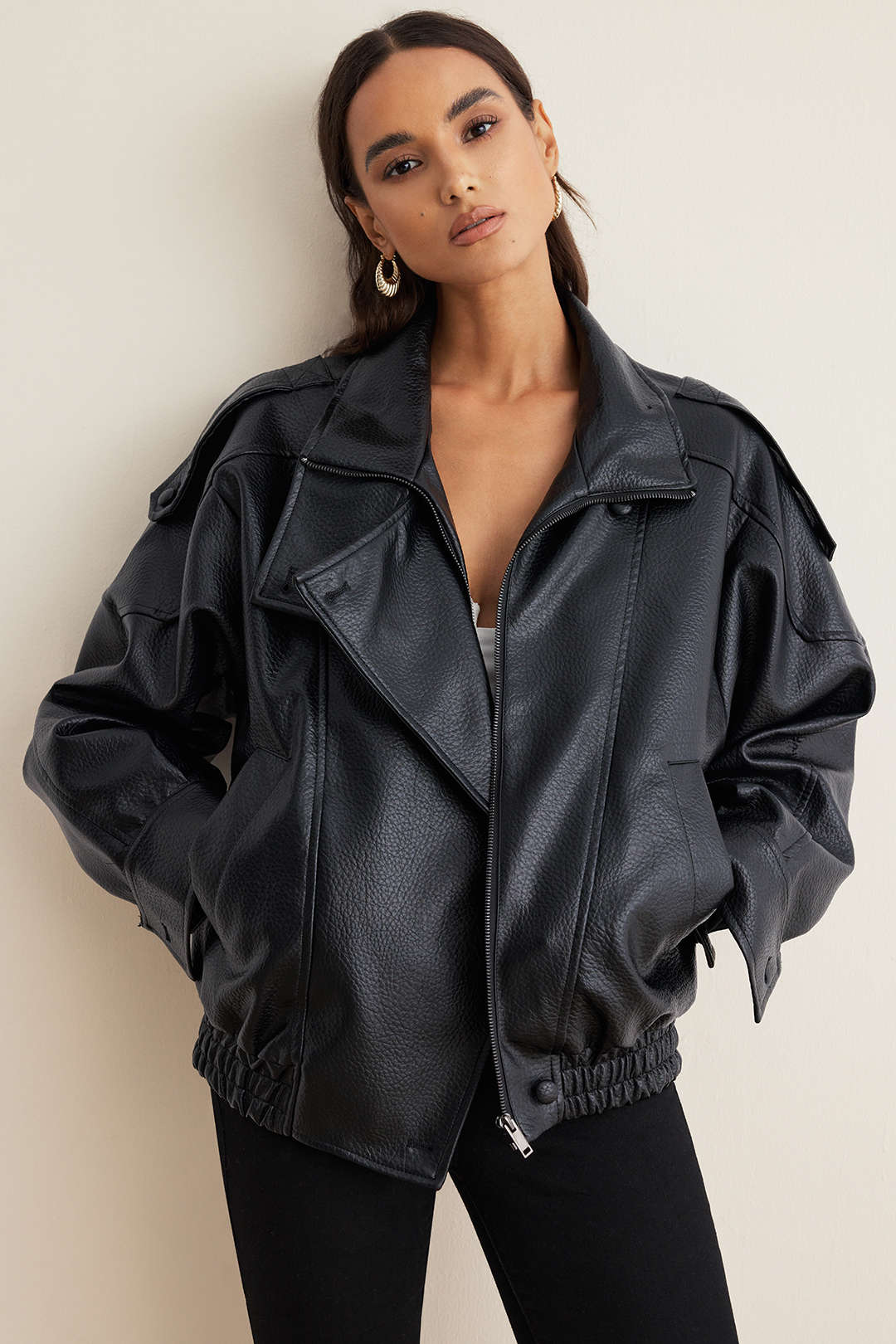 Céa | Faux Leather Jacket
