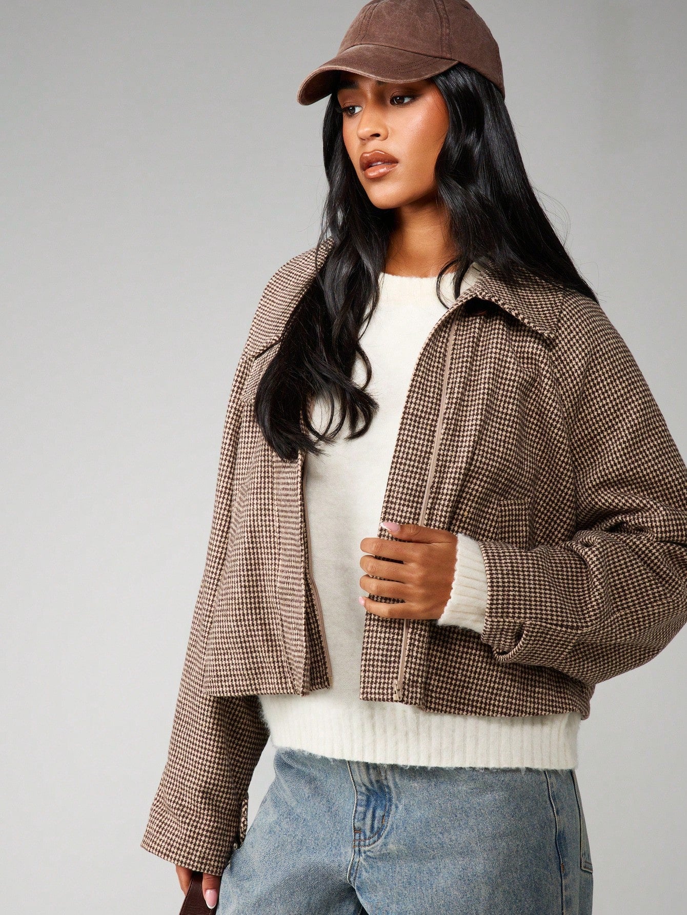 Élora | Houndstooth Jacket