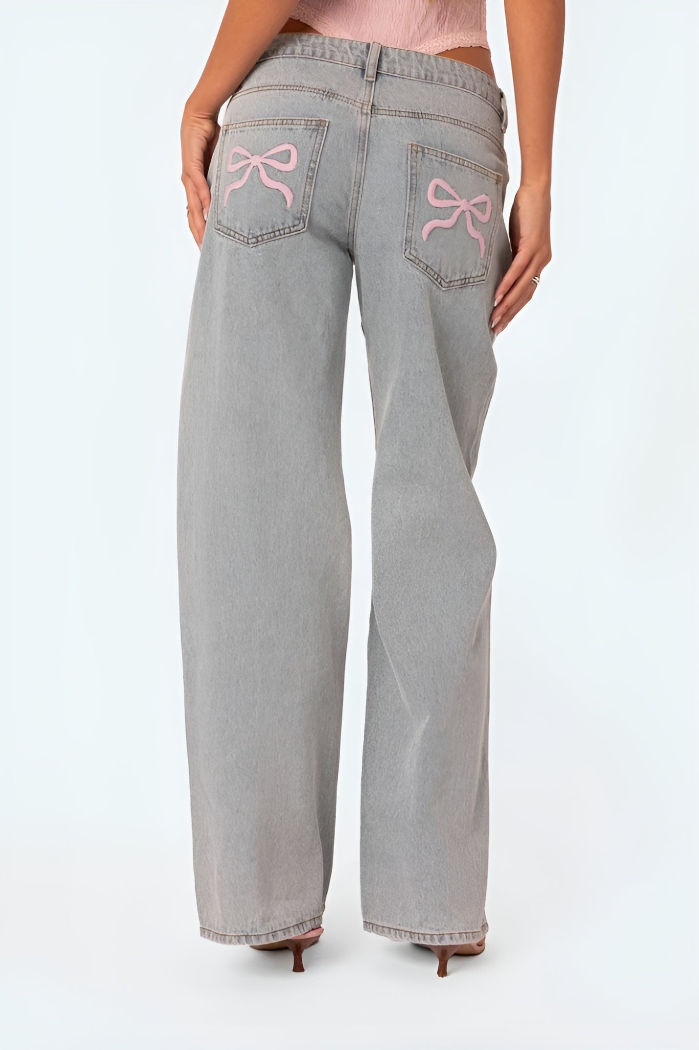 Emma | Bow Jeans