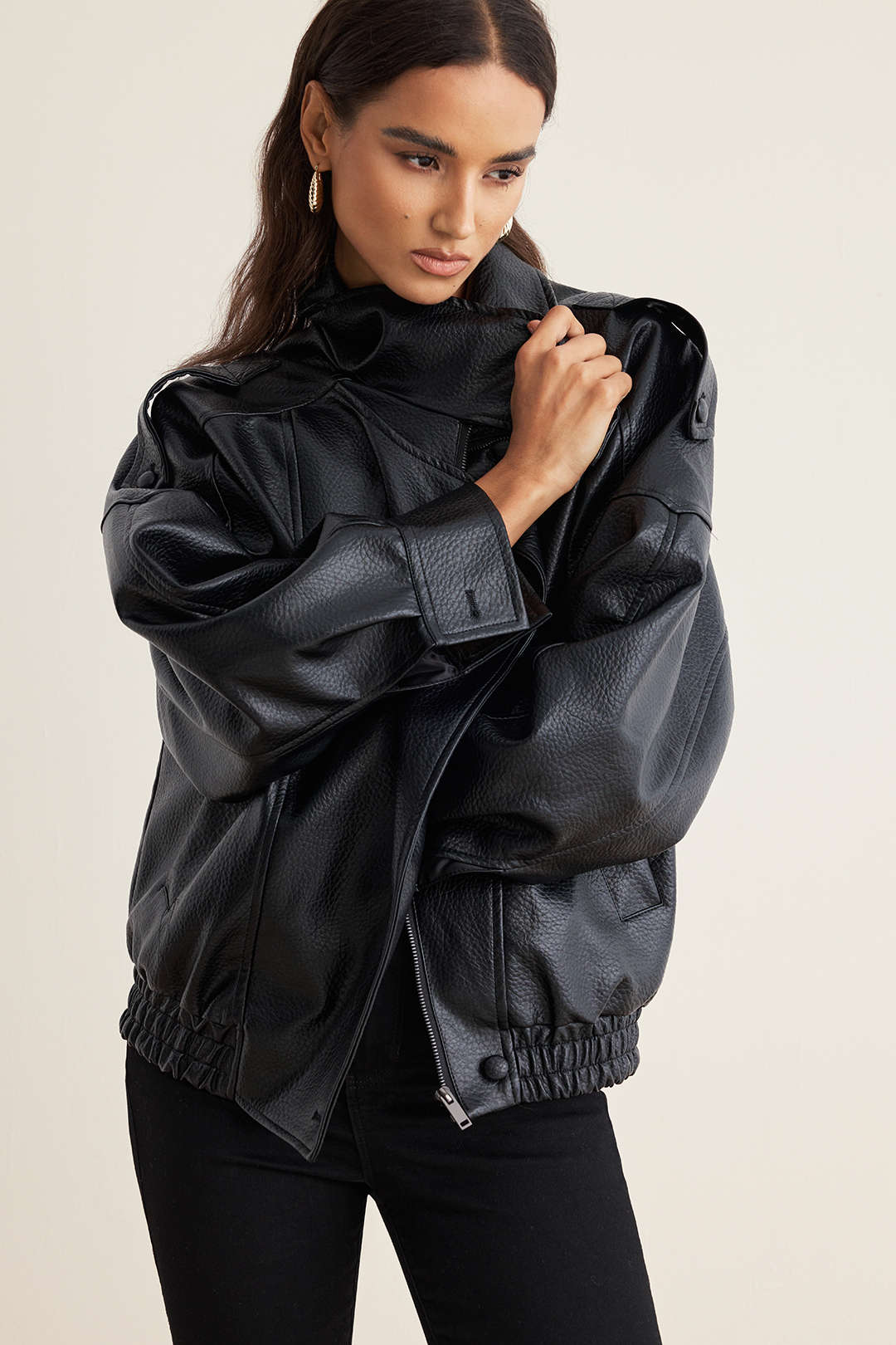 Céa | Faux Leather Jacket