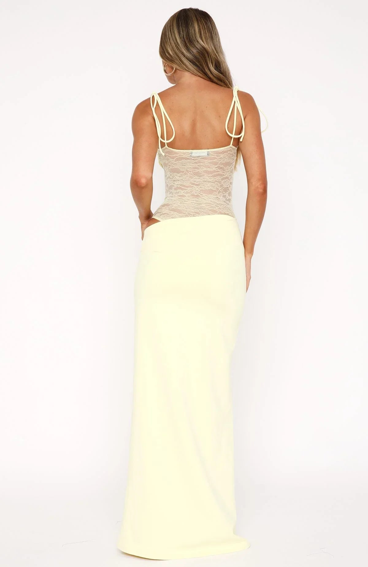 Elara | Lace maxi dress
